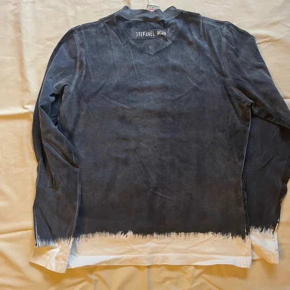 Stefanel long sleeve shirt men size small - Picture 2 of 2